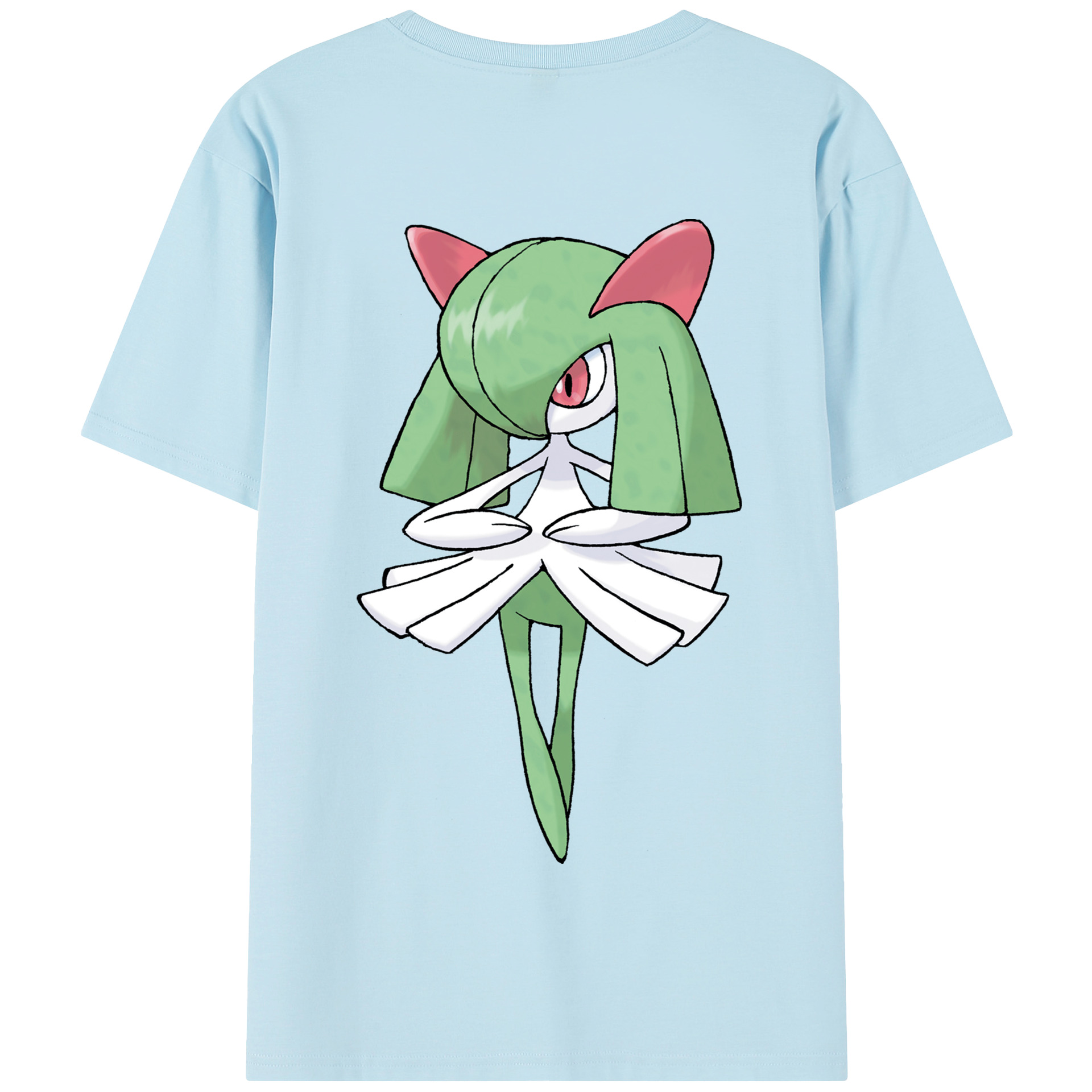 （画像用） ポケットモンスター Pokémon 綿100％半袖Tシャツ（背面プリント）